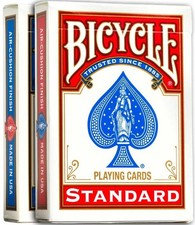 Bicycle® Standard Red & Blue