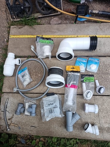 Leftover diy plumbing hardware - leftover,