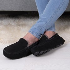 Totes Mens Slippers Black