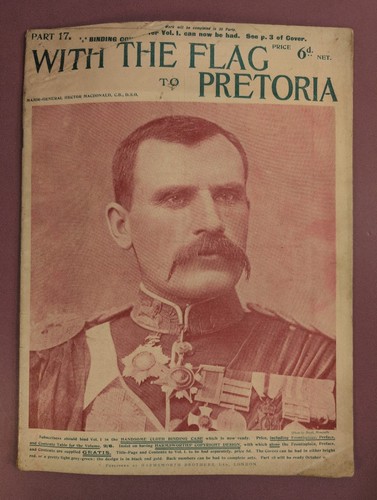 With the flag pretoria - with,