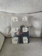 Glass Ice Cube Light Fitting