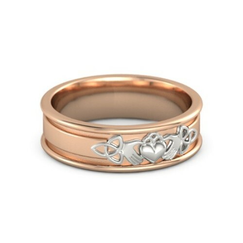 Unique claddagh design - claddagh,