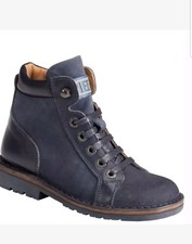 Piedro Infant Navy Lace Up Boots Orthapedic Size EU 20  REF DSS