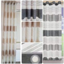 Voile curtains with eyelet - voile,