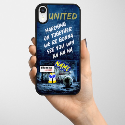 Personalised leeds iphone case - personalised,