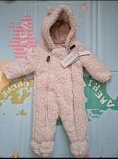 George baby fleece snow suit pram suit size 3-6 month