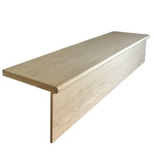 Solid Oak Stair Tread & Riser Cladding Kit 22x270x1000mm