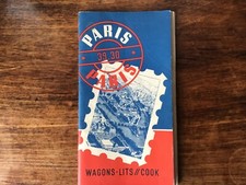 Vintage Paris 1939 Wagons-Lits Cook