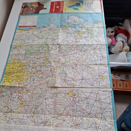 Vintage 1965 esso road - vintage,