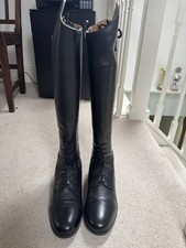 Ariat Heritage Contour Il Field Zip Tall Riding Boots UK 7 EU 41 US 9.5 Black