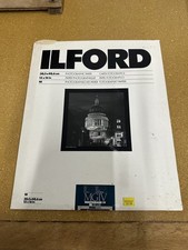 Ilford 12x16”darkroom Photographic Pearl Paper Multigrade IV RC Delux MGD 44M
