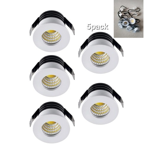 5pcs led small downlights - 3w,