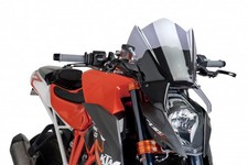 PUIG NAKED FAIRING N.G. SPORT FOR KTM 1290 SUPERDUKE R 2014 LIGHT SMOKE