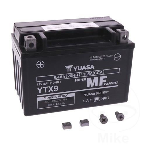 Yuasa battery ytx9 - battery,
