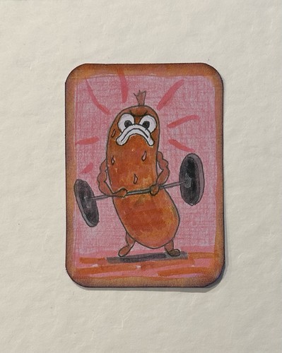 Aceo original miniature - original,