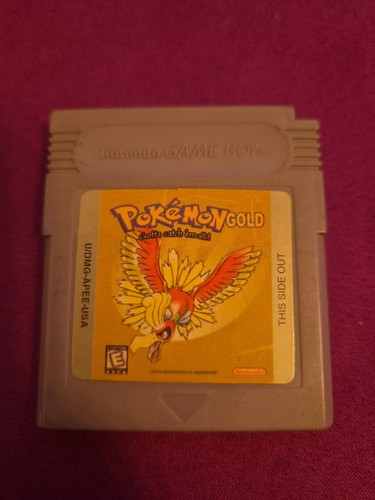 Pokemon gold nintendo game - gold,,