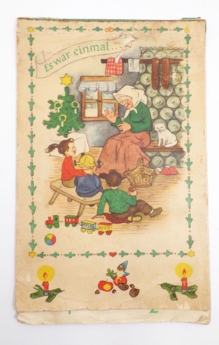 Old advent calendar once - advent,
