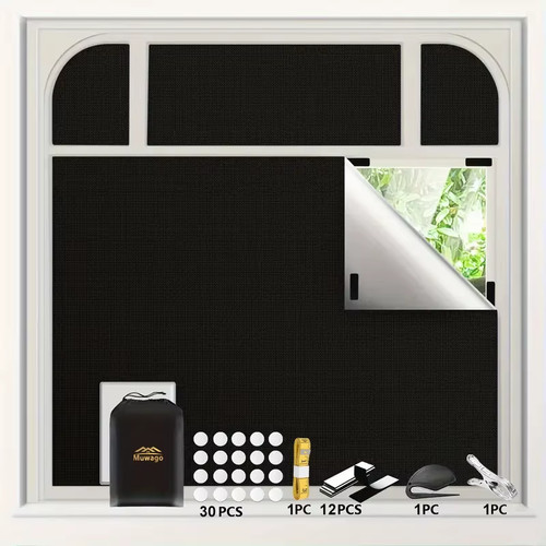 100 blackout curtain - blackout, portable
