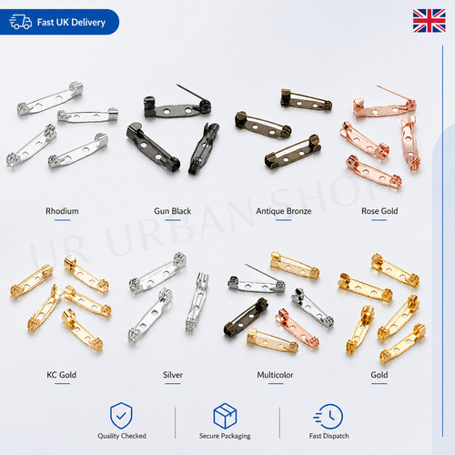 50pcs 15mm 35mm brooch - 15mm-35mm,