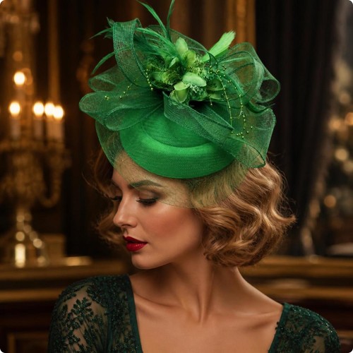 Fascinator glamorous tulle - fascinator,