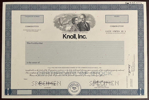 Knoll inc specimen stock - knoll,,