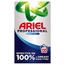 Ariel Professional Powder Laundry Detergent Regular - 120 Washes, 6.6Kg