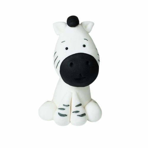 Zebra baby cake topper - zebra,
