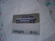 Austin Allegro Car Advertising