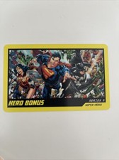 DC SUPER HERO BONUS CARD From
