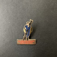 FRENCH JAMES BOND BADGE - AU SERVICE SECRET DE SA MAJESTE