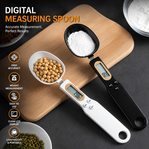 Digital scale spoon - spoon, 0-500g