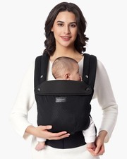 Momcozy Baby Carrier to Toddler, Ergonomic, Cozy and Lightweight Air Mesh Black