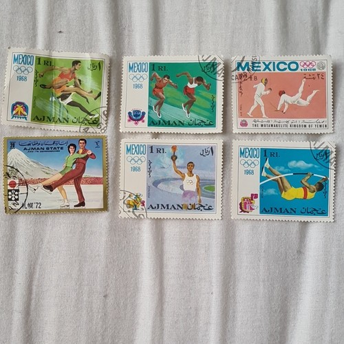 Ajman postage stamps - ri,