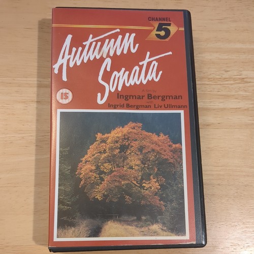 Autumn sonata vhs video - sonata, ingmar
