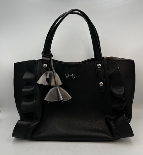 Black and silver ruffel - silver,