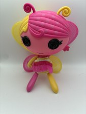 Lalaloopsy Flutterwings Flying Fairy Bee Outfit Doll MGA 2012 Pink Yellow Wings