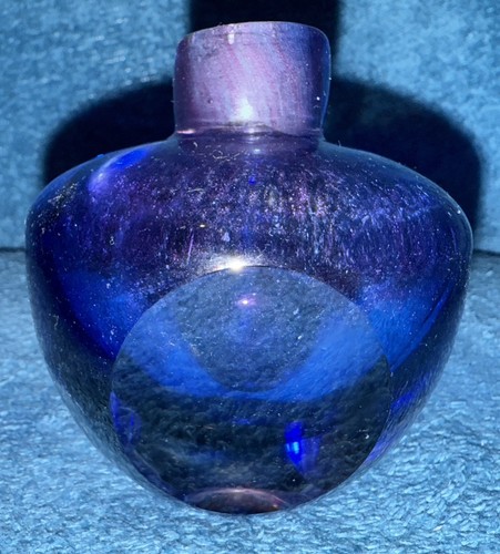 Heavy iridescent blue purple - iridescent, &