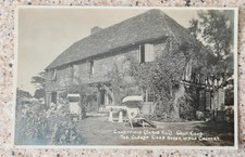 Old  Clubhouse Postcard SHRUB HILL  Golf Club c1920 Unused in VG Condition