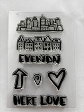 Studio Calico & Paint Paper Studio Here Everyday Clear Stamp
