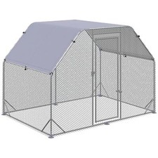 PawHut Chicken Run W/ Roof
