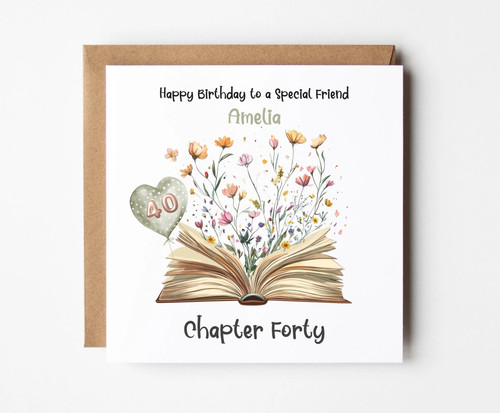 Personalised 40th birthday - 40th,