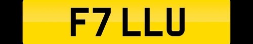 Phil phill number plate llu - number, f7