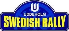 SWEDISH - RALLY BADGE - RACE