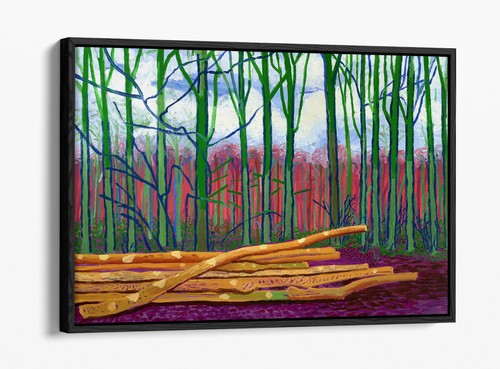 Felled trees david hockney - david,