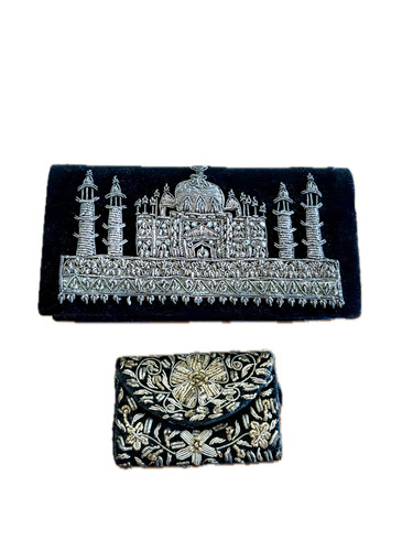 Vtg 1940 clutch bag - 1940's, &