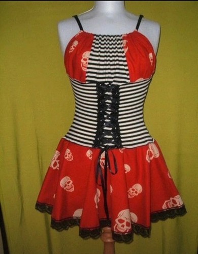 Hand made pirate style - , dress