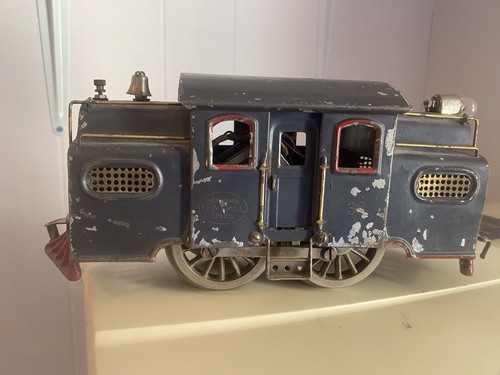 Antique electric tinplate toy - electric,