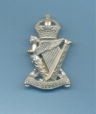 ROYAL IRISH RIFLES.WHITE METAL