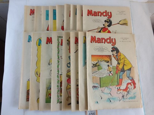 Mandy british comic issues - ,