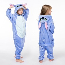 2023Kids Blue Stitch Cartoon